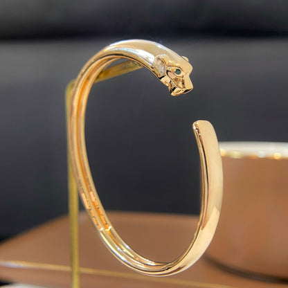[WZQ]PANTHERE GOLD OPEN BRACELET