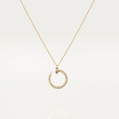 [WZQ]JUSTE NECKLACE GOLD DIAMONDS