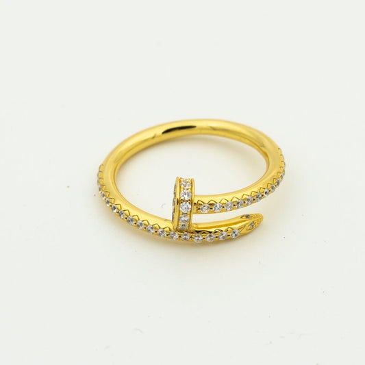[WZQ]JUSTE RING 1.8MM GOLD DIAMONDS